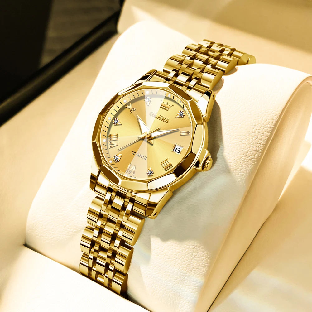 Women's Luxury Brand Original Quartz Watch Waterproof