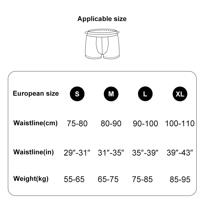 Men Boxer Underwear Breathable Sexy Boxershorts