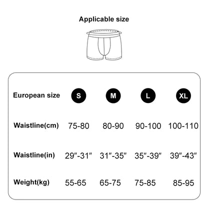 Men Boxer Underwear Breathable Sexy Boxershorts