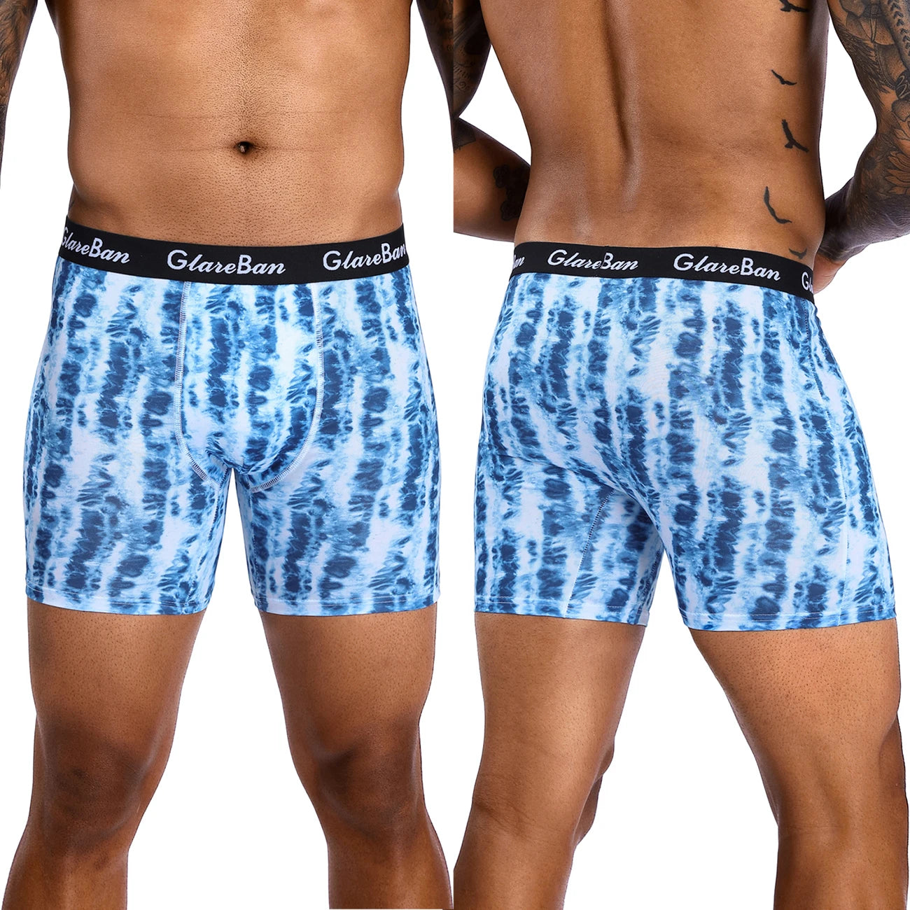 10pc Mid-Long Mens Boxer Briefs Underwear