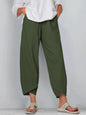 Women Sweatpants Joggers Women Cotton Linen Casual