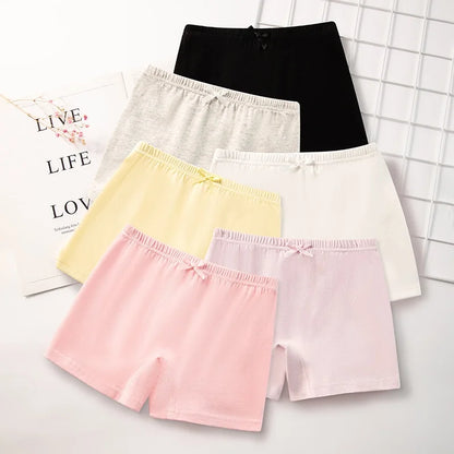 4PC Teen Girl Boxers Pure Cotton Panties