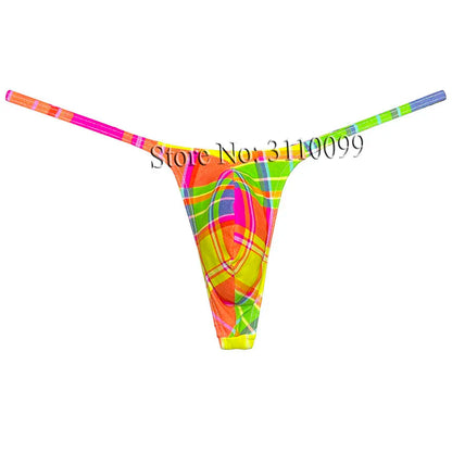 Men‘s Thong Micro Bikini Swim  Pouch G-string