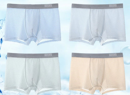 4PCS Teen Boys Mesh Breathable Underwear