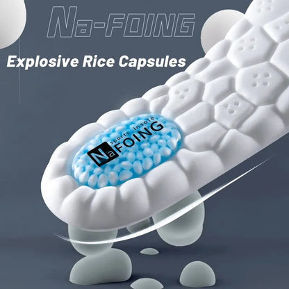 Men/Women Thick Sports Insoles Padded with Anti Odor