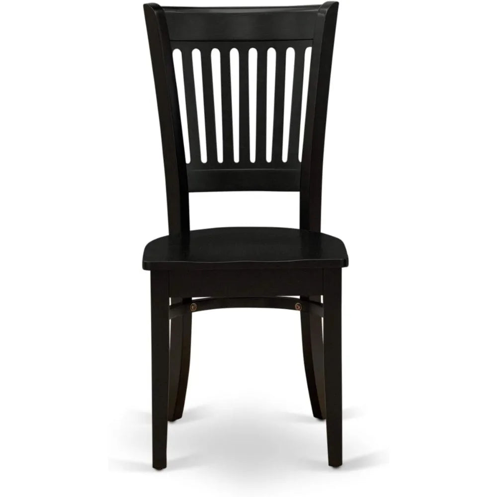 5-Piece Dining Set with Round Table and 4 Chairs