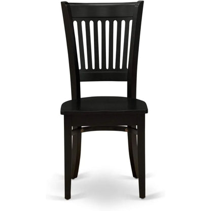 5-Piece Dining Set with Round Table and 4 Chairs