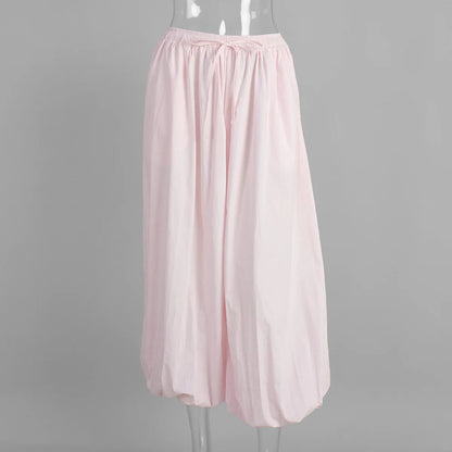 Women Casual High Waist Long Pants