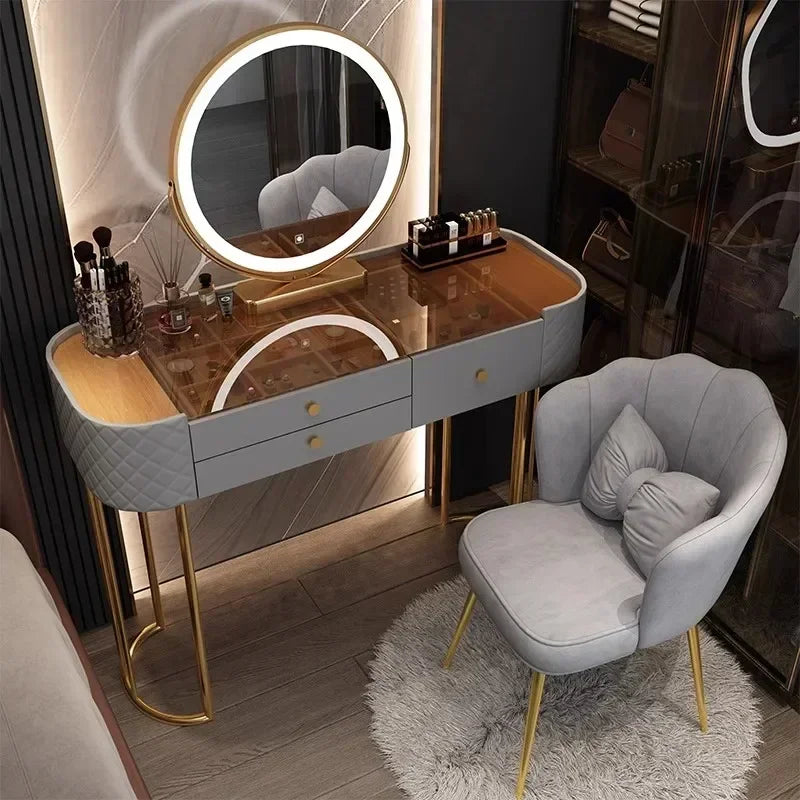 Makeup Luxury Dressing Table Mirror Led Light Salon