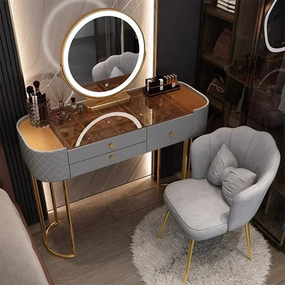 Makeup Luxury Dressing Table Mirror Led Light Salon