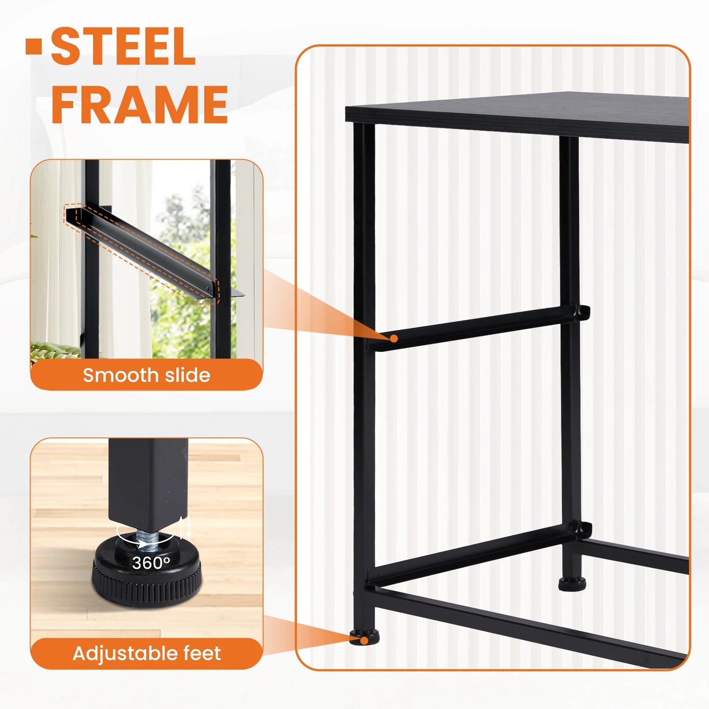 Table Storage Closet Chest Display 2 Fabric Drawers