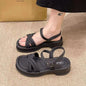 Classic Sandals for Women Upper Elastic Closure