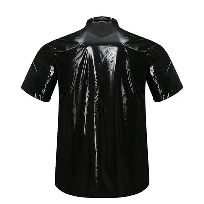 Mens Waterproof Hooded Breathable Raincoat