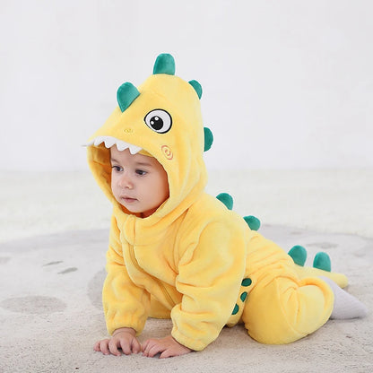 Boy/Girl Onesie Dinosaur Cosplay Hooded jumpsuits