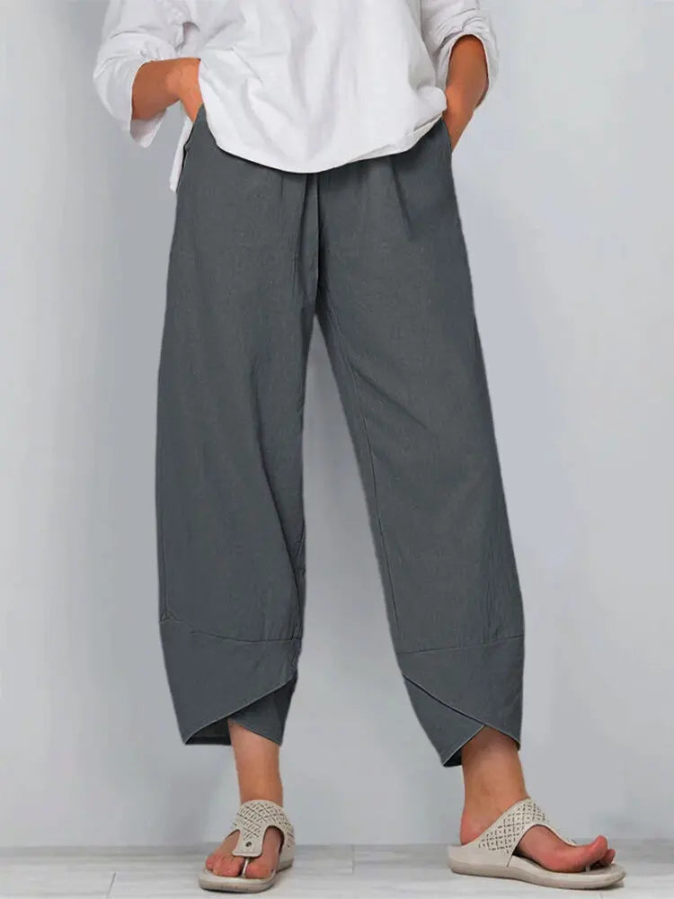 Women Sweatpants Joggers Women Cotton Linen Casual