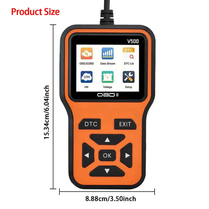 Scanner Diagnostic Tool Code Reader, Voltage Tester