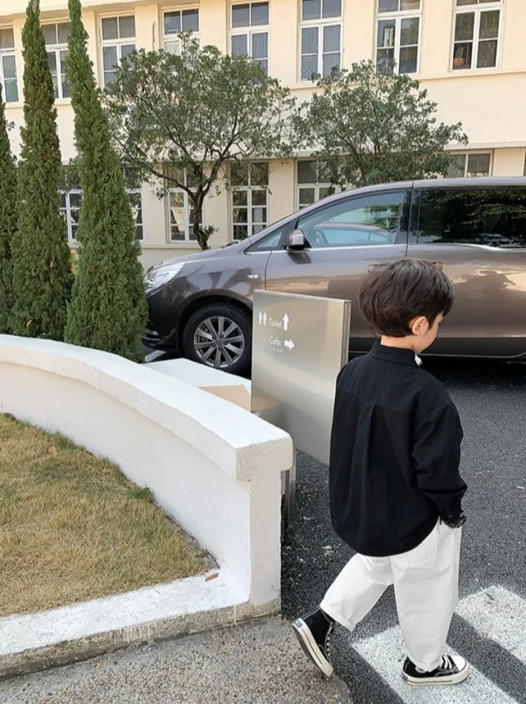 Boys Long Sleeve Trendy Streetwear Viral Fashion