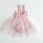 Infant Baby Girls Embroider Sleeveless Rompers