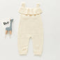 Boy/Girl Sleeveless Knit Children Rompers
