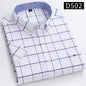 Plus Size Men Plaid Striped Formal Business