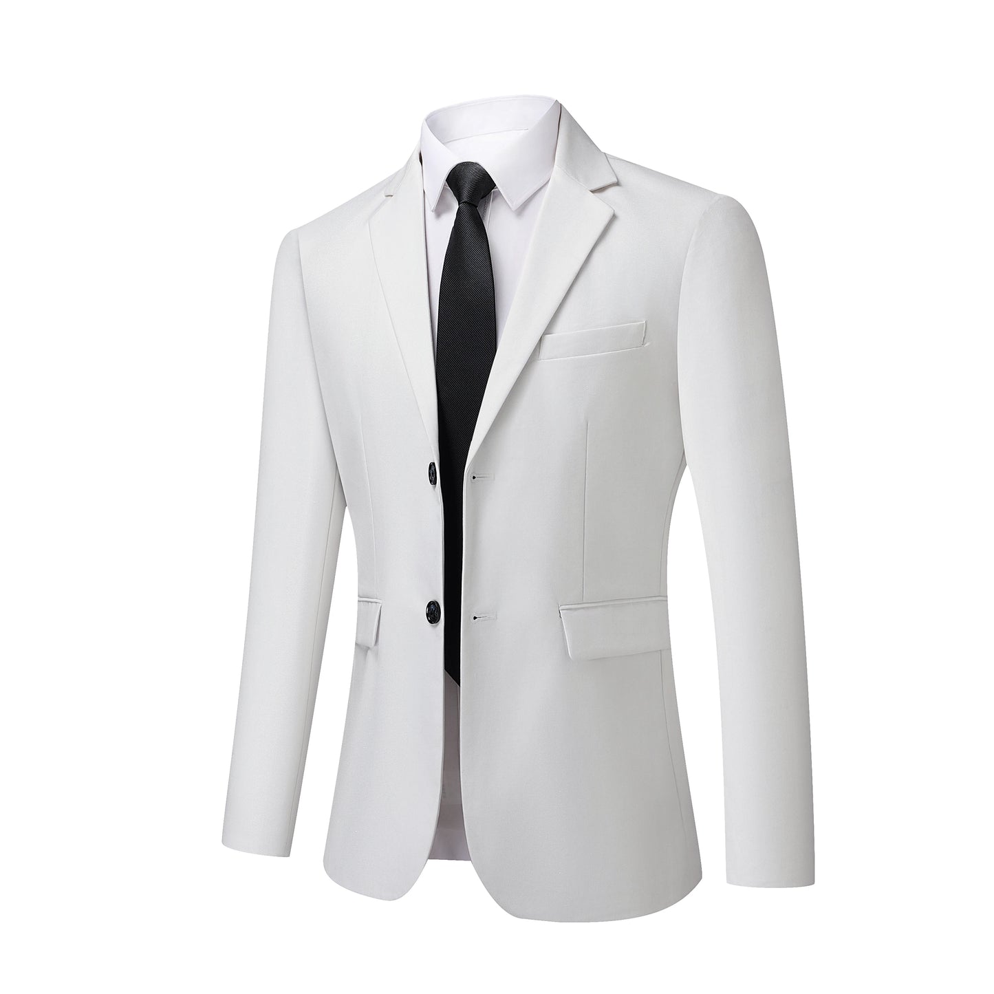 Men's 2 Piece White  Suit