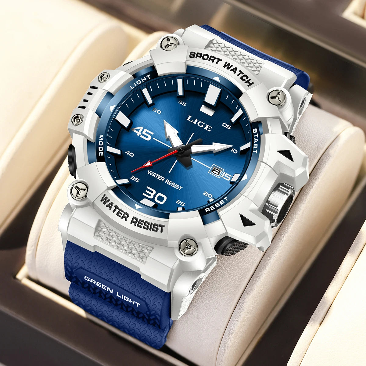 Male Fashion Sport Waterproof Quartz Wristwatches