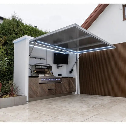 Outdoor Kitchen Pods BBQ Cooking Cabin with Electrical