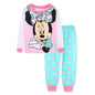 2 Pcs  Minnie Round Dot Girl Christmas Sleepwear Pajamas