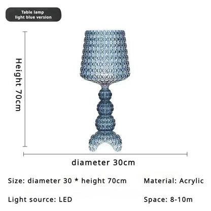 Italian Designer's Creative Hollowed Out Floor Lamp