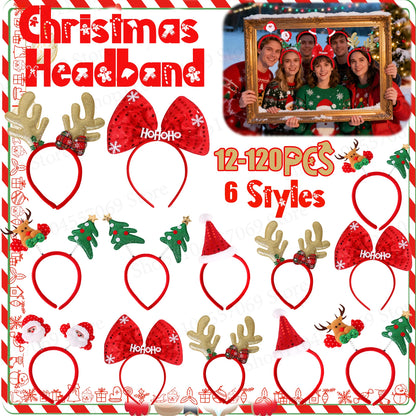 Headband Christmas Party Decorations Favors