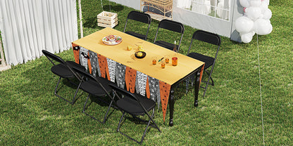 Plastic Folding Chairs, Lightweight Portable Indoor/Outdoor