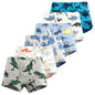 6 Pcs Toddler Boys Cartoon Boxer Briefs Underwear