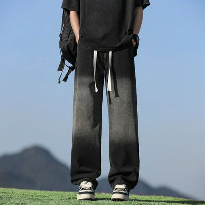 Four Seasons Workwear Casual Pants Loose Straight Leg