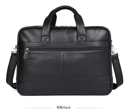 Genuine Leather Men Briefcase Business bag