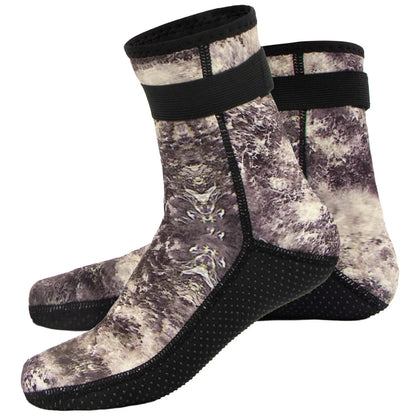 Camouflage Diving Neoprene Anti-Slip Water Socks