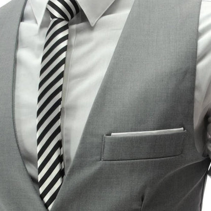 Men Dress Vest Slim Fit Casual Sleeveless
