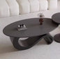 Retro Coffee Table Beauty Luxury Oval Classic