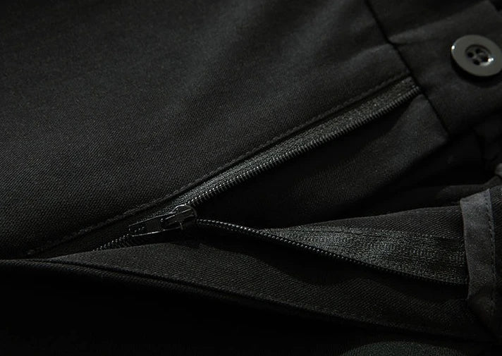 Ice Silk Men's Casual Straight Pants Fashion