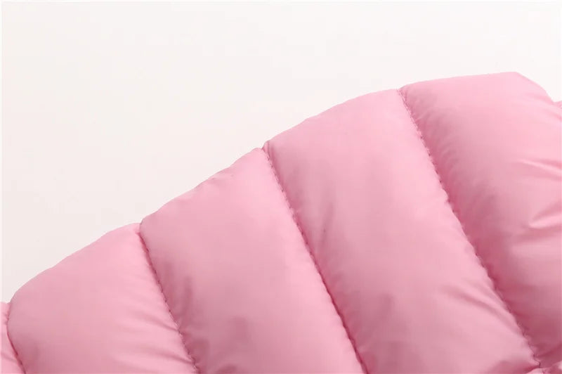 Down Pants Boys Girls Thick Warm Trousers