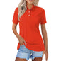 Women's Casual Button Short-Sleeved Breathable Tops