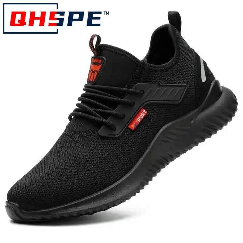Mens Steel Toe Safety Shoes Puncture-Proof