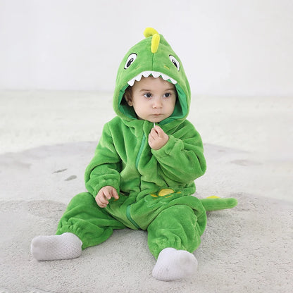 Boy/Girl Onesie Dinosaur Cosplay Hooded jumpsuits