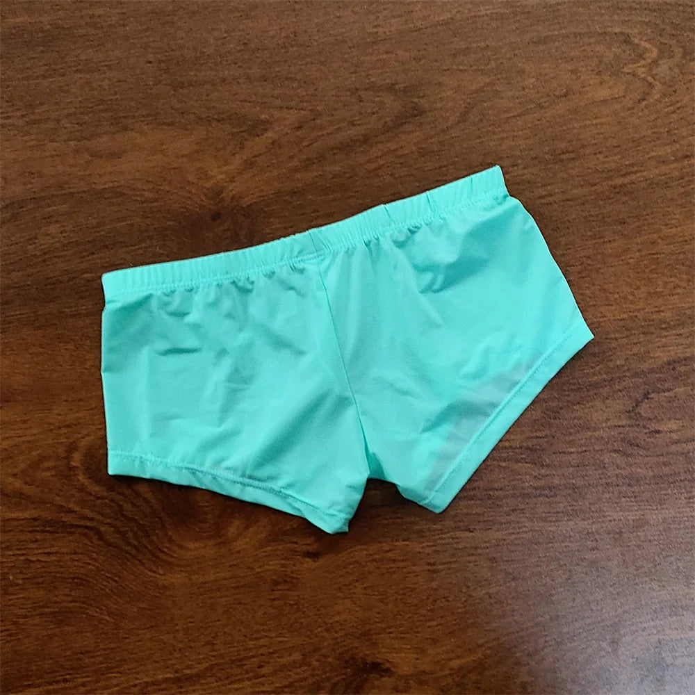 4PCS Sexy Men Brief Summer Breathable Underwear
