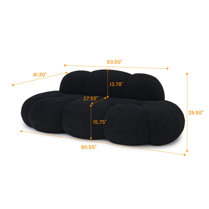 Sdorens Modern Cloud Shaped Couches Comfy Upholstered