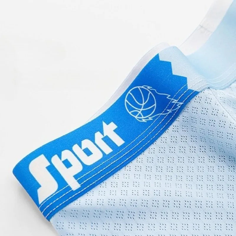 4PCS Teens Boys Mesh Breathable Comfort Antibacterial Underwear