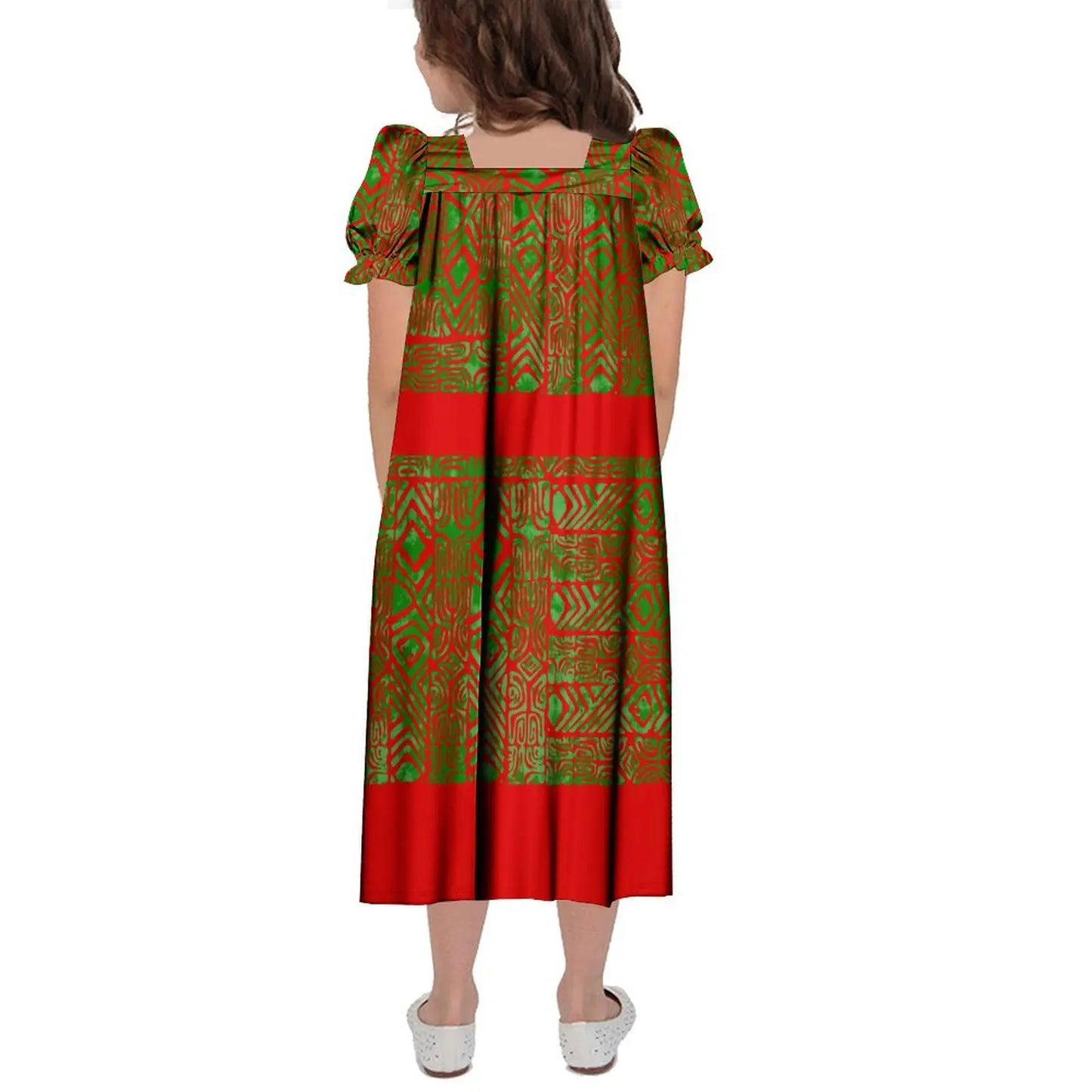 Mumu Dress Samoan Family Set Pacific Island Design
