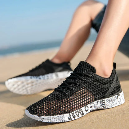 Mens Casual Shoes Aqua Shoes Air Mesh