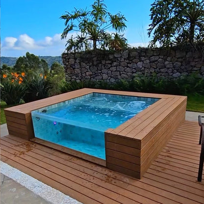 Prefab Modular Container Swimming Pool Above Ground
