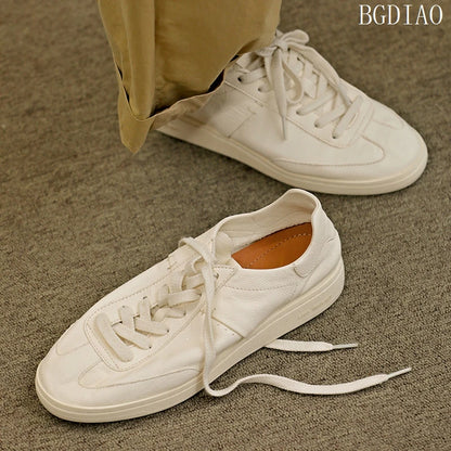 Casual Shoes Breathable Round Toe Rubber Sole