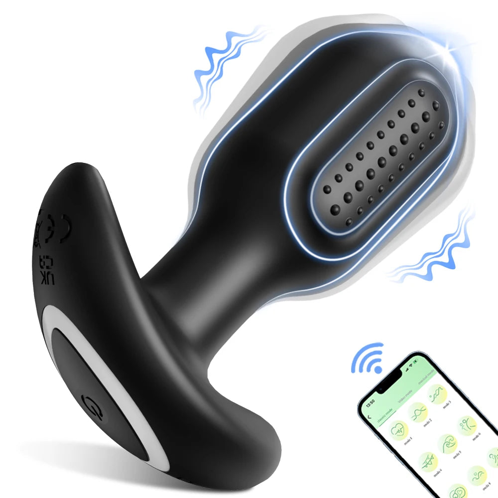 Toy Butt Plug Stimulator Masturbation Penetration Vibrating